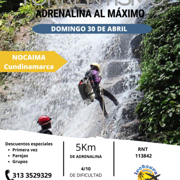 TORRENTISMO NOCAIMA CUNDINAMARCA
